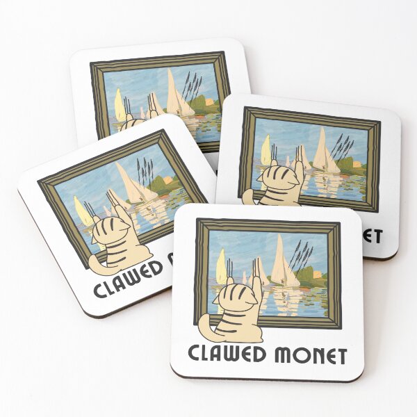 Item preview, Clawed Monet Funny Cat  designed and sold by BelkaMed.