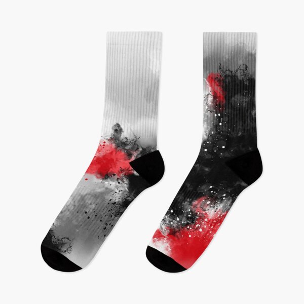 Item preview, Power Trip - Black White Red Abstract designed and sold by Joey Santiago.