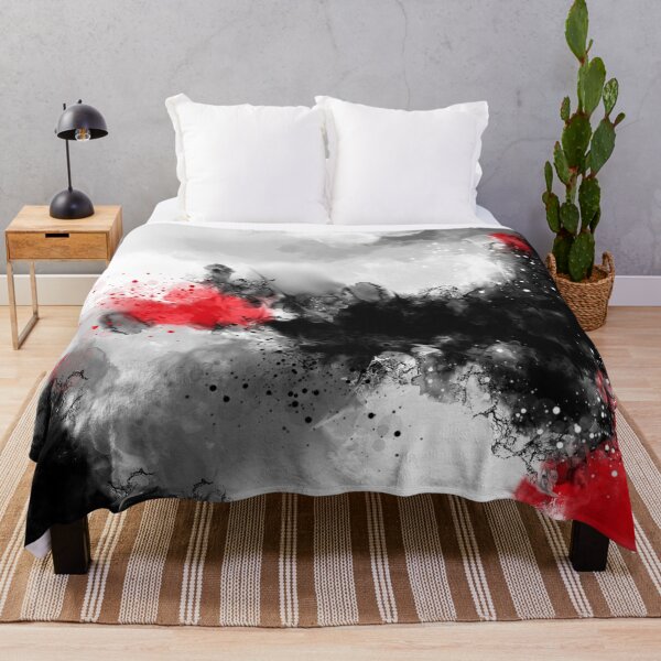 Item preview, Power Trip - Black White Red Abstract designed and sold by Joey Santiago.