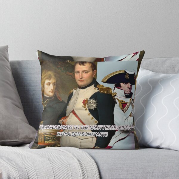 Item preview, Victory belongs to the most persevering. Napoleon Bonaparte / French Empire Napoleon designed and sold by Gullona.
