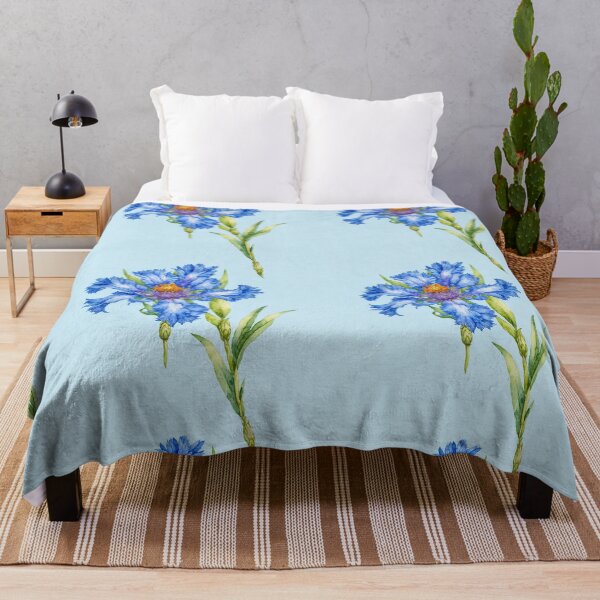 Item preview, Watercolor cornflower designed and sold by PragmaticP.
