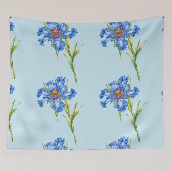 Item preview, Watercolor cornflower designed and sold by PragmaticP.