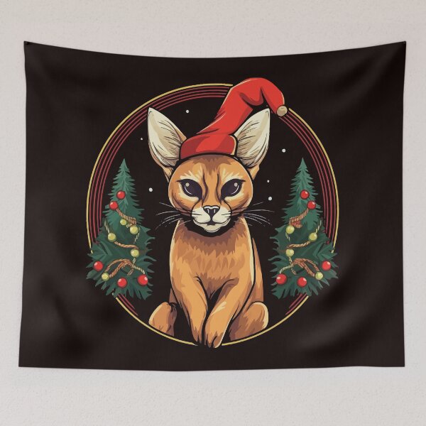 Item preview, Christmas Caracal designed and sold by creativellashop.