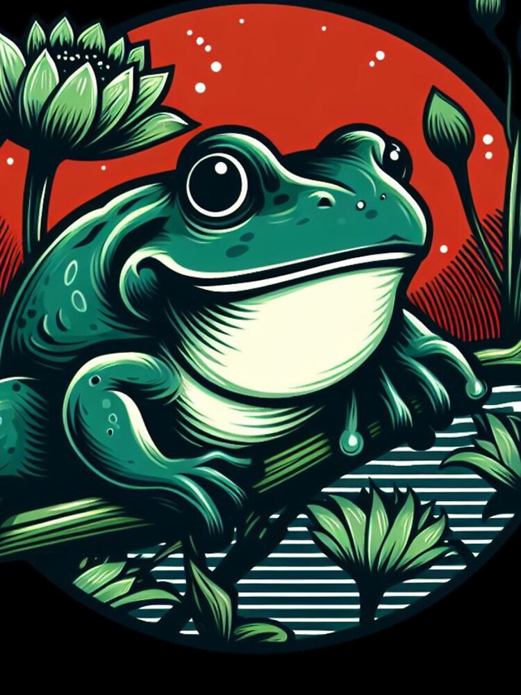 Thumbnail 4 of 4, iPhone Case, Frog designed and sold by Azrora.