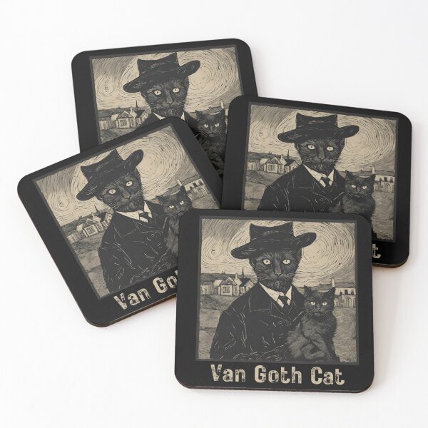 Item preview, Van Goth Cat designed and sold by MiowandMolly.