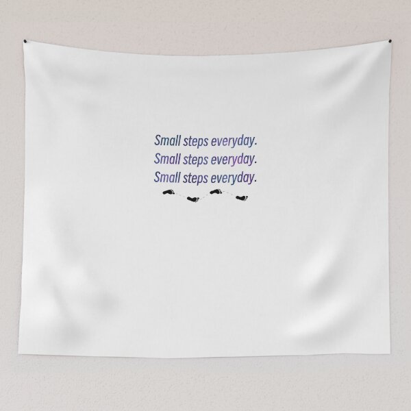 Item preview, Small steps everyday. designed and sold by DorkyDoodling.