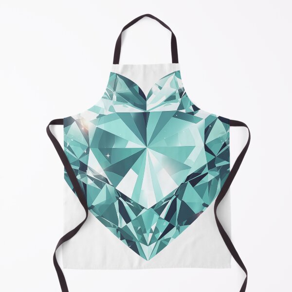 Item preview, Diamond Covered Heart. Shiny, Green. designed and sold by Geekbits-Store.