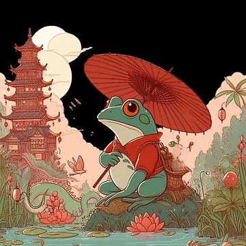 Artwork thumbnail, Frog by Azrora