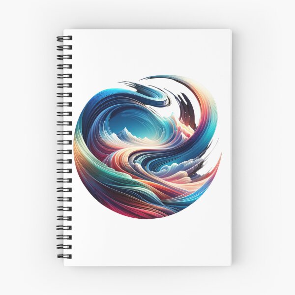 Item preview, Wave Swirl - CosmicDreamscapes Collection designed and sold by PixeLoomshop.