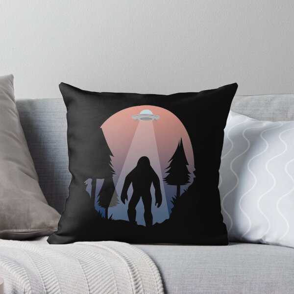 Artikelvorschau, Bigfoot UFO Abduktions-Grafik-T-Stück entworfen und verkauft von CreativeStrike.