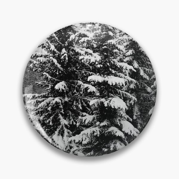 Item preview, Christmas trees covered with snow bw designed and sold by Jouko Lehto Photography.
