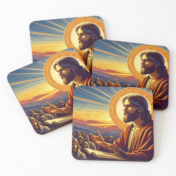 Item preview, Jesus Christ and the Sermon on the Mount designed and sold by ClassicRetroism.