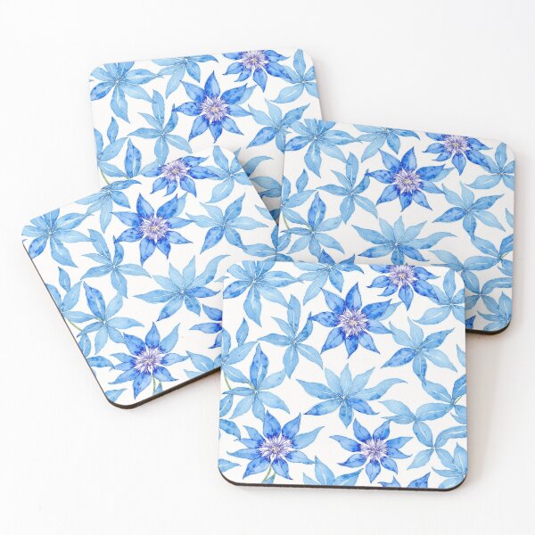Item preview, Watercolor cornflower pattern designed and sold by PragmaticP.