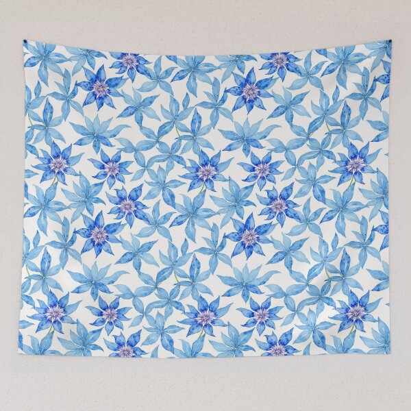 Item preview, Watercolor cornflower pattern designed and sold by PragmaticP.