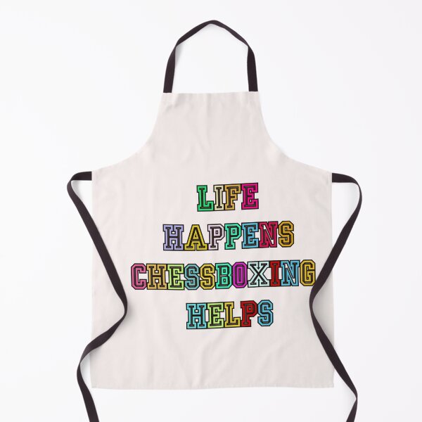 Item preview, Life happens Chess Boxing helps designed and sold by TheRightHonMP.