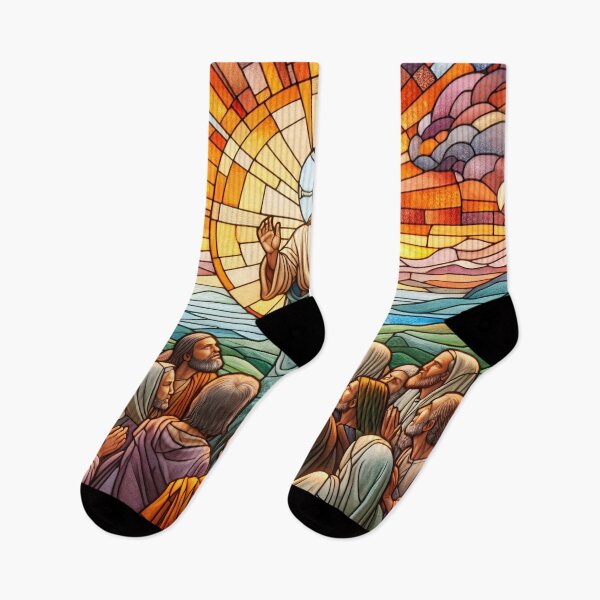 Item preview, Jesus Christ and the Sermon on the Mount designed and sold by ClassicRetroism.