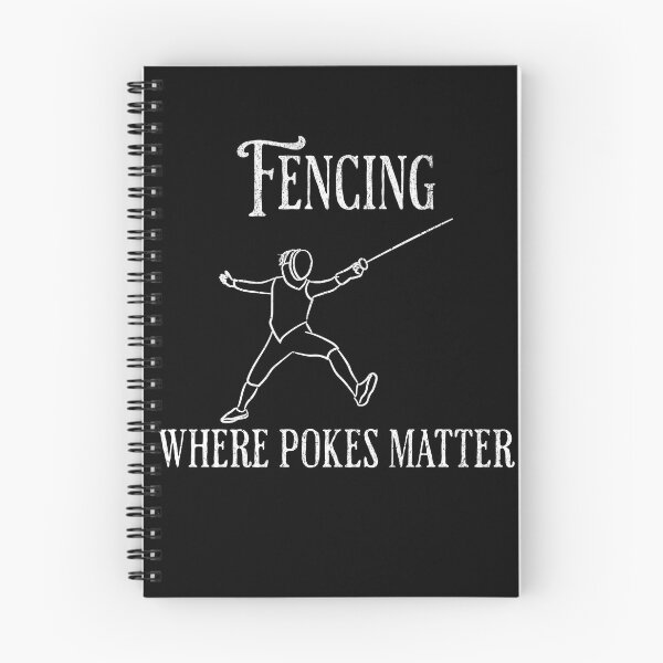Item preview, Funny Fencing: Where Pokes Matter grunge distressed design designed and sold by LuxindaSwirl.