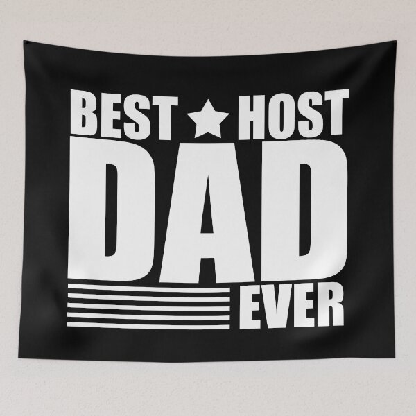 Item preview, Best Host Dad Ever proud profession funny joke job designed and sold by Alexaltay.