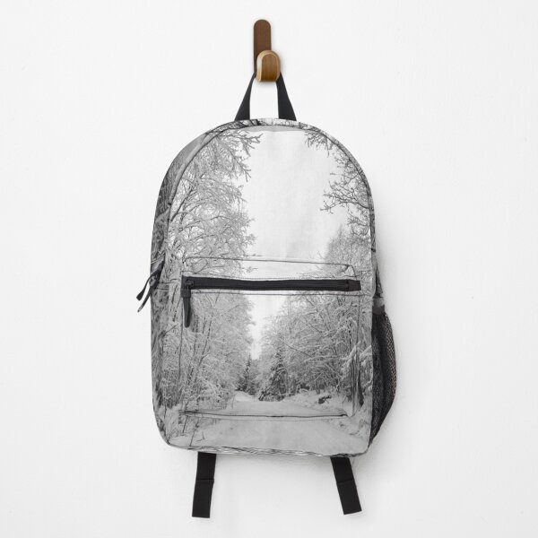 Item preview, Winter road 6 Parkkuu 2023 bw designed and sold by Jouko Lehto Photography.