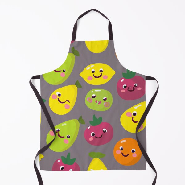 Item preview, Smiley Fruits Pattern designed and sold by MirucaDesign.