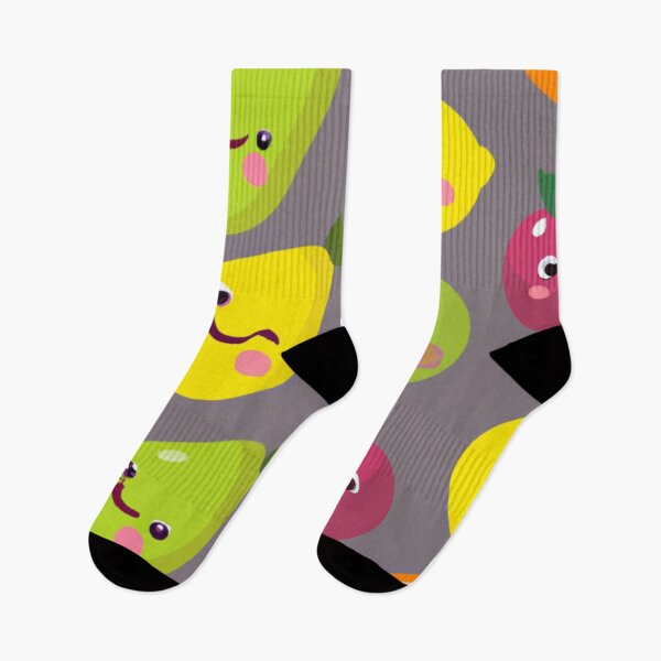 Item preview, Smiley Fruits Pattern designed and sold by MirucaDesign.