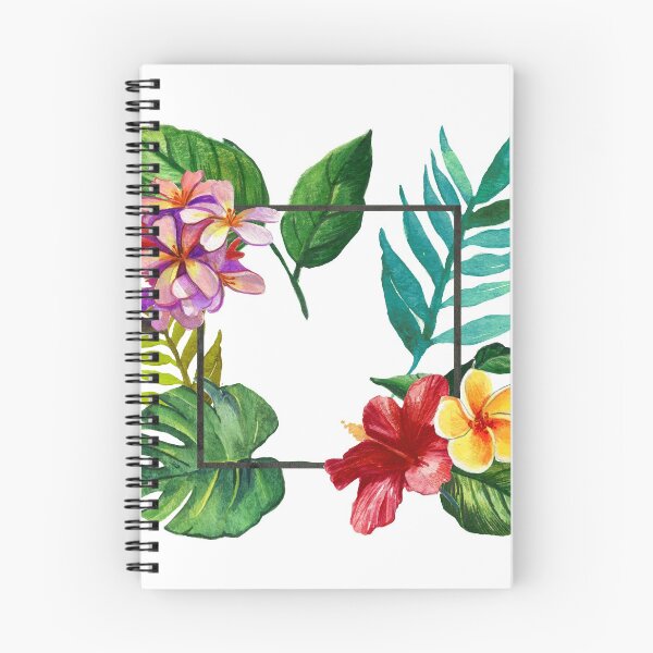 Item preview, Tropical Floral Painted Frame designed and sold by Alexandra Lewis.
