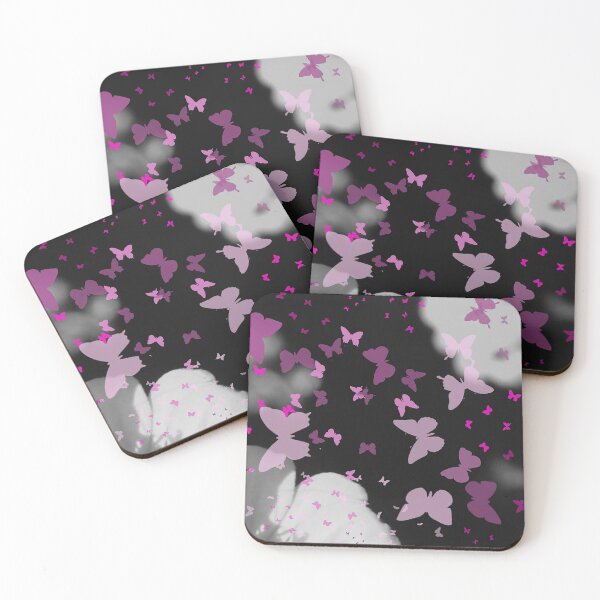 Item preview, Pink Butterflies designed and sold by Ewa Miller.