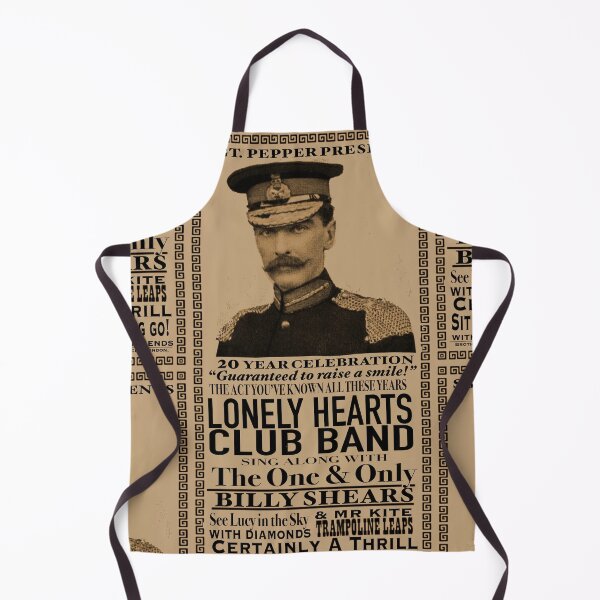 Item preview, Vintage Original Sgt. Pepper Presents - Billy Shears & the Lonely Hearts Real concert poster - retro victorian style designed and sold by Kludoman.