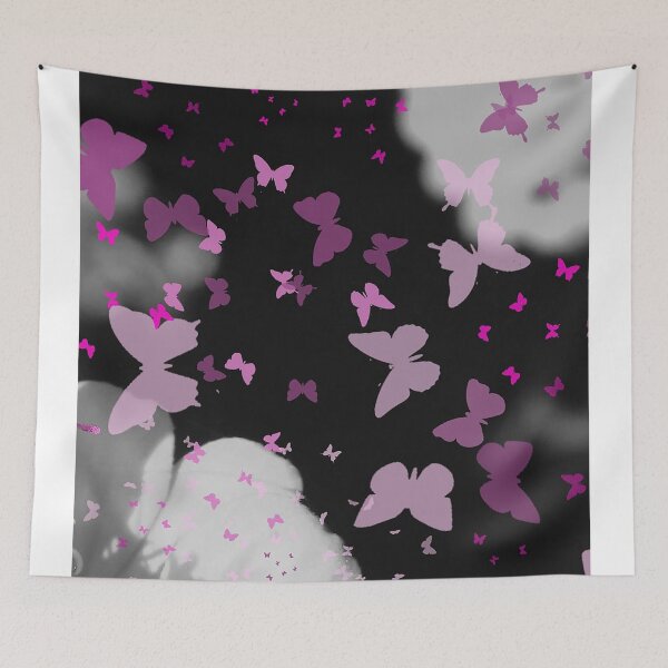 Item preview, Pink Butterflies designed and sold by Ewa Miller.