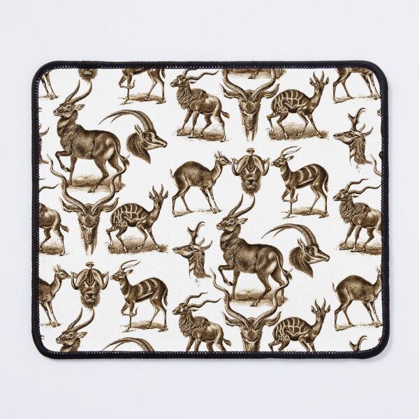 Item preview, Ernst Haeckel Antilopina Antelope Brown designed and sold by aimeewilson.