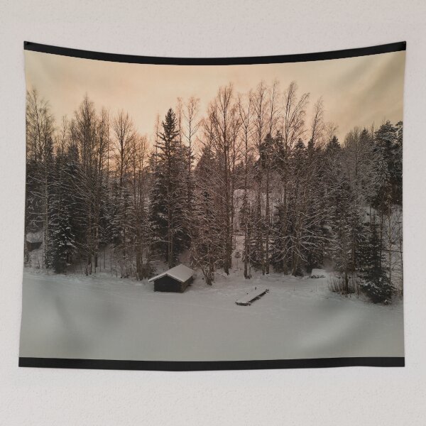 Item preview, Evening lights by the lake designed and sold by Jouko Lehto Photography.