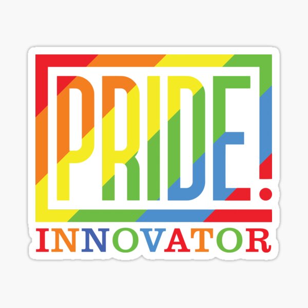 Item preview, Pride Innovator designed and sold by AbuBabaStickers.