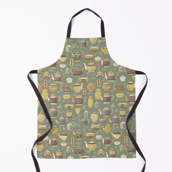 Item preview, Tea time japanese relax green designed and sold by Alessandro Remo Mazzoni Remotextiles.