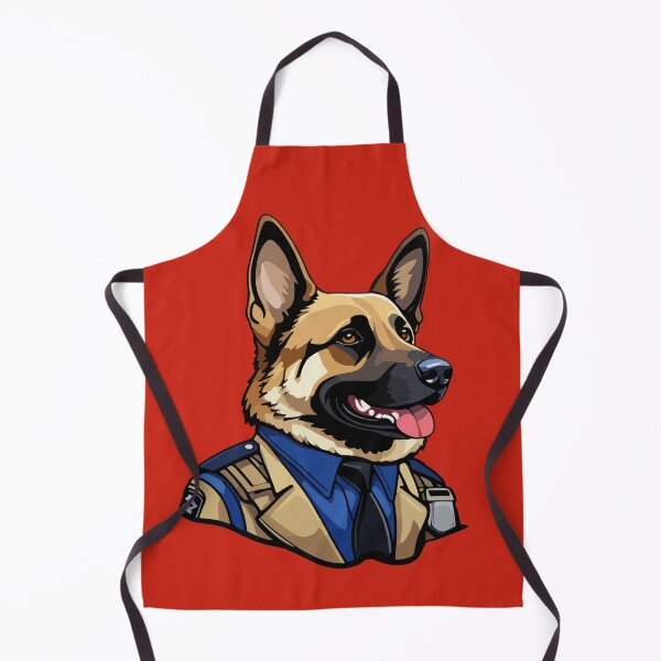 Item preview, Adult police dog designed and sold by StickerLab4.