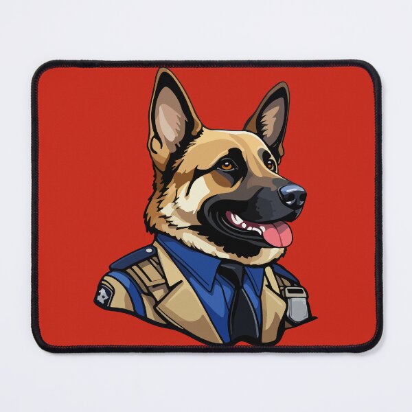 Item preview, Adult police dog designed and sold by StickerLab4.