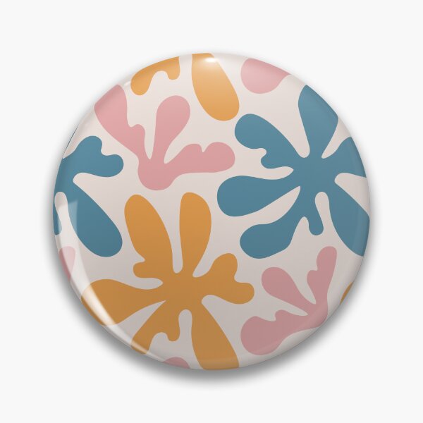 Item preview, Groovy pastel flowers designed and sold by FatBirdie.