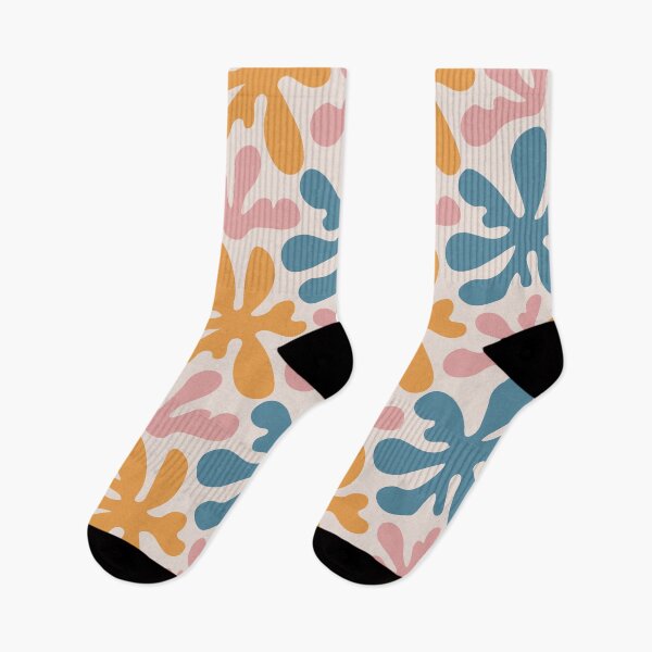 Item preview, Groovy pastel flowers designed and sold by FatBirdie.