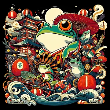 Artwork thumbnail, Frog by Azrora
