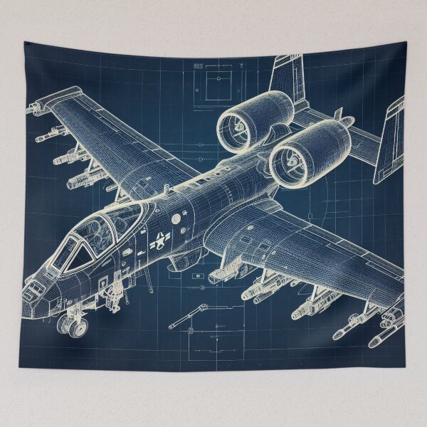 Item preview, A10 Warthog designed and sold by ClassicRetroism.
