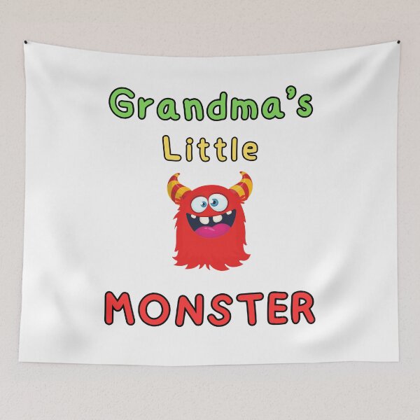 Item preview, Grandma's Little Monster designed and sold by BeagleDesigns.