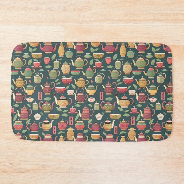 Item preview, Copy of Tea time japanese relax black designed and sold by Alessandro Remo Mazzoni Remotextiles.