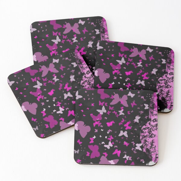 Item preview, Pink Butterflies designed and sold by Ewa Miller.