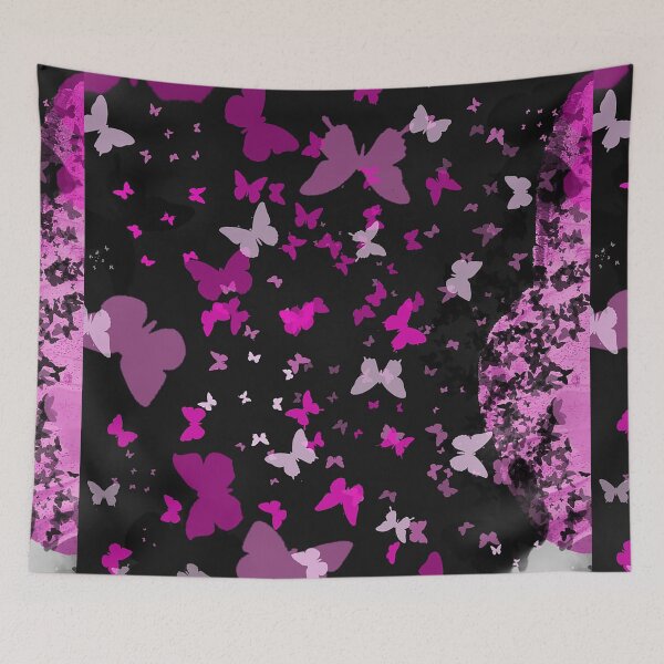Item preview, Pink Butterflies designed and sold by Ewa Miller.