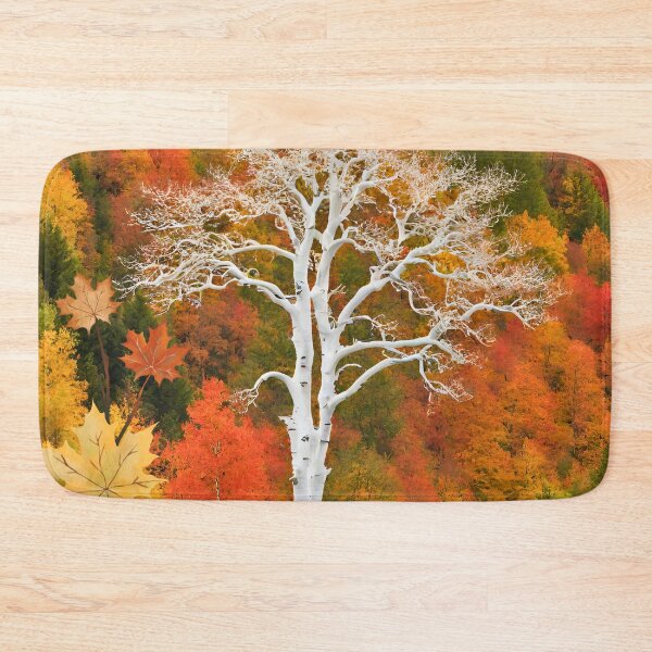 Item preview, sycamore tree stands out against the fall colors  designed and sold by Modern-Tropical.