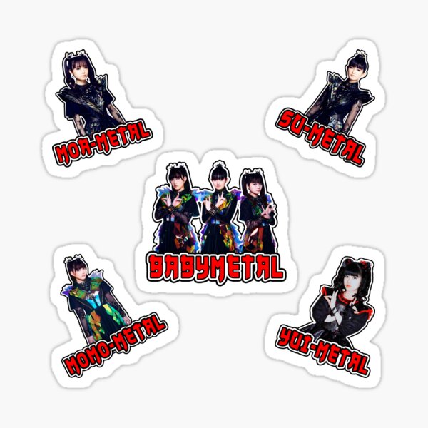 Babymetal Stickers for Sale | Redbubble