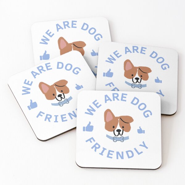 Item preview, We Are Dog Friendly - Canine Companionship - Bark & Beyond designed and sold by ArtSculpt.