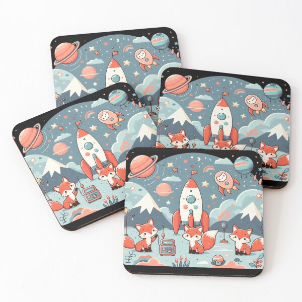 Item preview, Space Foxes designed and sold by Azrora.