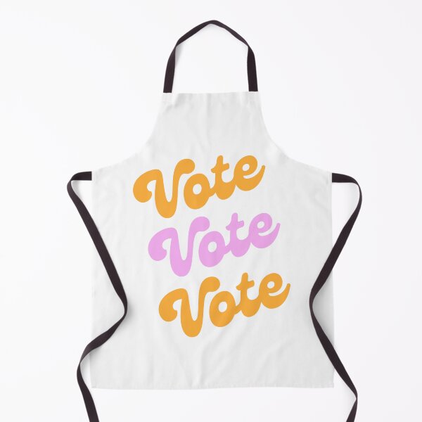 Item preview, Groovy Retro Pink Orange Vintage Aesthetic Vote designed and sold by VioletsnPansies.