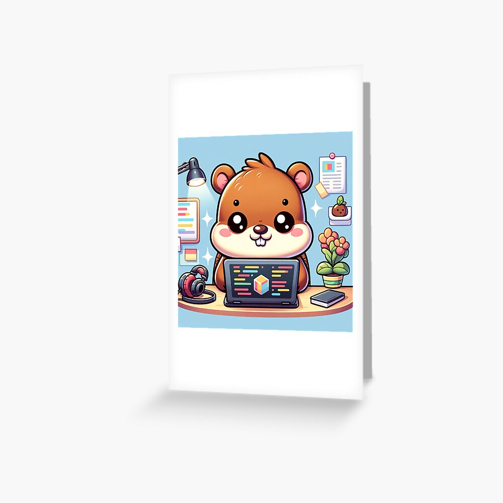 Item preview, Greeting Card designed and sold by TeeMugs3.