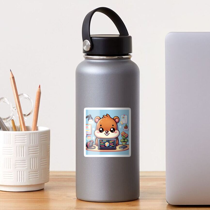 Item preview, Glossy Sticker designed and sold by TeeMugs3.